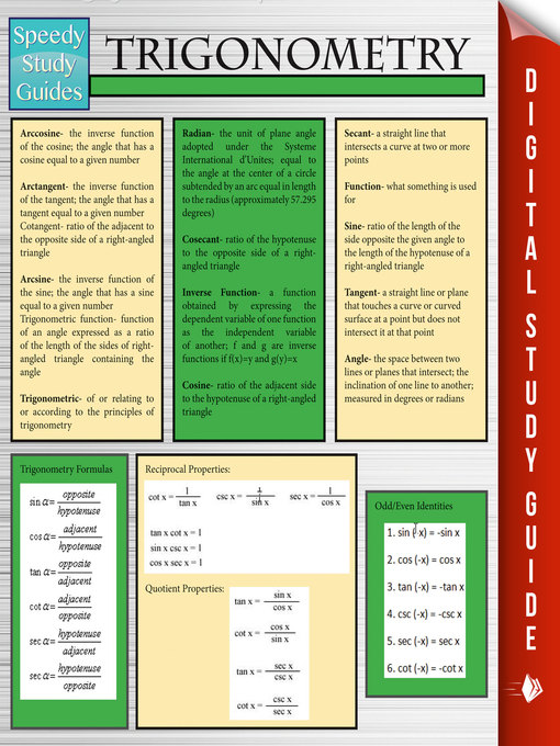 Cover image for Trigonometry